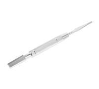 ERINGOGO Professional Metal Piano Keyhole Tool for Piano Keyboard Repair Silver Expand The Hole on Both Sides for Technicians