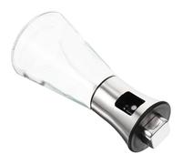ERINGOGO Professional Stainless Steel Oil Spray Bottle for Cooking Food-safe Glass Container with Non-slip Button Compact Design for Healthy Oil Dispensing in Kitchen and Bbq