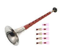ERINGOGO Professional Suona Instrument for Beginners and Students Lightweight Metal Traditional Wind Music Instrument Suitable for Practice and Performance with Rust Prevention Feature Random Color