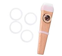 ERINGOGO Professional Wooden Kazoo Musical Instrument for Adults Portable Compact Design with Bright Colors Easy to Play Guitar Accompaniment Kazoo for Beginners and Music Learning