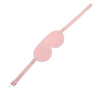 ERINGOGO Pu Leather Sleep Mask for Women, Adjustable Light Blocking Blindfold Eye Cover, Soft Mask for Better Rest, Masquerade and Cosplay Party Accessory