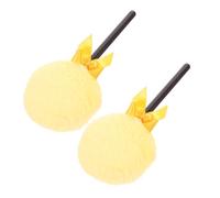 ERINGOGO Puff Body Puff with Handle 2Pcs Large-Sized Fluffy Plush Makeup Tool for Cosmetic After- Use and Hot Summer Day