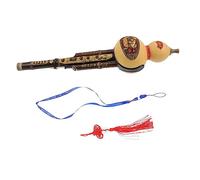 ERINGOGO Purple Bamboo Hulusi Traditional Chinese Wind Instrument Cucurbit Flute Chinese Traditional Musical Instrument for Beginners