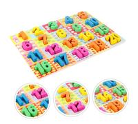 ERINGOGO Puzzle for Educational Inlay Blocks with Animal Counting Safe Non Toxic Cognitive Learning for Early Childhood Development