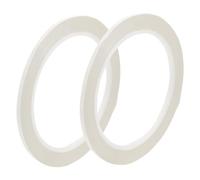 ERINGOGO Pvc Position Stickers Does Not Affect Playing or Sound Violin Fingerboard Tapes 2 Rolls White Tape for Beginners for Bass and String Instruments for Practice and Training