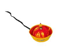 ERINGOGO Qing Dynasty Royal Emperor Hat with Dragon Motifs and Braid Ponytail Retro Chinese Court Headwear for Adult Cosplay Stage Performance Party Prop Accessory