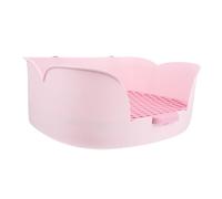 ERINGOGO Rabbit Litter Box for Small Pets Portable Pet Toilet with Detachable Practical Design for Rabbits and Guinea Pigs Easy to Clean Safe and Comfortable Environment