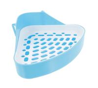 ERINGOGO Rabbit Litter Box Small Animal Plastic Potty Trainer with Fixed Lock Design Lightweight Durable for Rabbits Guinea Pigs and More Keeps Home Clean and Mess