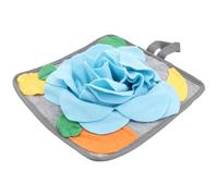 ERINGOGO Rabbit Snuffle Mat Polar Fleece Feeding Pad with Non-slip Base for Bunny Slow Foraging and Anxiety Relief Interactive Enrichment to Stimulate Natural Sniffing Instincts Small