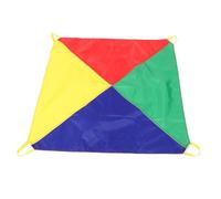 ERINGOGO Rainbow Parachute for Vibrant Outdoor Play Equipment for Kindergarten Group Games Sensory Integration Enhancing Motor Skills and Creativity