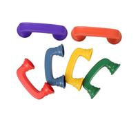 ERINGOGO Reading Phone 6pcs Set Plastic Pretend Phone Toy Speech Therapy Tool Lightweight Abs Material for Children and Adults Classroom Use to Enhance Attention and Hear Own Voice Clearly