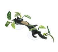 ERINGOGO Realistic Resin Reptile Branch Decor for Climbing Bearded Dragons Chameleons Snakes Naturalistic Tank Accessory Easy Install Versatile Habitat Enhancement for Reptile Enclosures
