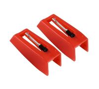ERINGOGO Red Vintage Gramophone Record Needle Stylus Aluminum Arm Conical Diamond Tip Turntable Replacement Part Sound Quality and Strong Tracking for Vinyl Players