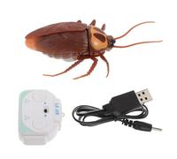 ERINGOGO Remote Control Cockroach with Vivid Simulation Animal Modelling and Realistic Texture, Plastic Material, Battery Included, for Pranks and Fun