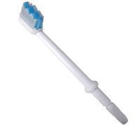 ERINGOGO Replacement Brush 8pcs White Colour for Oral Irrigator Made of Sturdy Abs Material for Deep Cleaning below The Gumline Compatible with Most Teeth Cleaner Devices