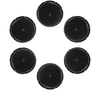 ERINGOGO Replacement can cap and can replacement parts 6pcs Black ABS Rubber prevents damage or accidents for industrial drum bucket