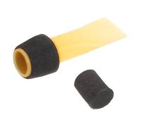 ERINGOGO Resin Guanzi Pipe Reeds for Pipe Instrument, Lightweight Woodwind Accessories to Enhance Tone Richness, Suitable for Practice and Music Lessons, Yellow Material