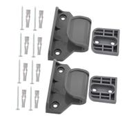 ERINGOGO Retractable Baby Gate Replacement Hardware and Extensions for Indoor Baby and Pet Safety with Gray Folding Protective Barrier for Doorways and Stairways