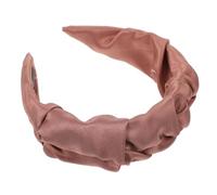 ERINGOGO Retro Headband Wide Brim Hair Hoop Twisted Braided Headband for Women Lady Hair Band Pink Headwear