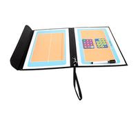 ERINGOGO Reusable Sports Ball Coaching Board for Volleyball Training Lightweight Iron Construction Double-Sided Erasable Writing Surface Portable Tactical Analysis Tool for Match Planning