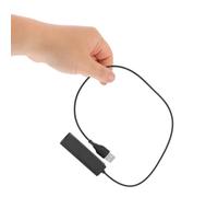 ERINGOGO Rj9 to USB Adapter Cable Lightweight Convertible Plastic Adapter Compatible with Headsets for Work from Home and Remote Working Audio Devices
