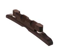 ERINGOGO Rosewood Mandolin Bridge Adjustable Replacement String Bridge Musical Instrument Part Mandolin Accessory Suitable for Folk and World Instruments Random Color