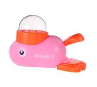 ERINGOGO Rotating Dog Treat Dispenser Food Release Interactive Whale Shape Puzzle Feeder for Indoor Training and Enrichment Feeding with Durable Abs Material