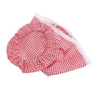 ERINGOGO Round Bread Proofing Cloth Liner for Loaf Baking Reusable Basket Cover with Plaid Fabric Moisture-resistant Bread Basket Cloth for Sourdough Proofing and Wicker Tray Protection