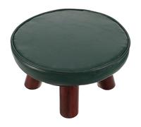 ERINGOGO Round Solid Wooden Step Stool: Kids Toilet Step Stool for Potty Training - Footrest with Four Legs - 50000g/110 Lbs Plant Stand for Kitchen Bathroom Bedroom Livingroom