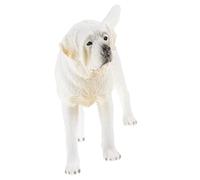 ERINGOGO Saint Bernard Dog Model Realistic Animal Statue Decorative Figurine Simulation Dog Figurine for Home Display