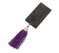 ERINGOGO Sandalwood Nail Wrapping Board for Guzheng Pipa Durable Anti-lost Nail Pick Storage for Adults Boy Girl Lotus Tassel