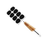 ERINGOGO Saxophone Tooth Pad Cleaning Brush Set with Protective Sax Dental Pads for Beginners and Professionals Replacement Mouthpiece Cushion for Alto and Tenor Sax Accessories