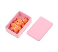 ERINGOGO Scale Mini Gingerbread Man Dollhouse Food Model Vibrant Fade-resistant Colors Interactive Christmas Biscuit Display for Miniature Kitchen Decor