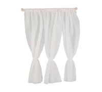 ERINGOGO Scale Sheer Embroidered Drapes Lightweight Window Accessories for Small Dollhouse Windows DIY Decorative Tulle for Tiny Homes