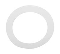 ERINGOGO Self-adhesive Bass Drum Hole Protector Ring Made of Pet Material Easy Installation Rim Bumper Drum Dampener Comprehensive Opening Protection Percussion Kits White