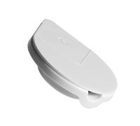 ERINGOGO Self Adhesive Hidden Ashtray with Lid Windproof Stainless Steel Detachable Body Easy to Clean Outdoor and Indoor Under Desk Mount Space Saving Smoking Ash Holder for Home Patio