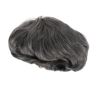 ERINGOGO Short Grey Wigs for Black Women with Bangs Layered Wavy Cut Natural Texture Versatile for Work Dates Parties Effortless Styling Realistic Appearance