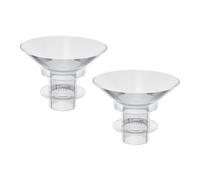 ERINGOGO Silicone Flange Inserts Washable and Sanitizable for Inserts 2pcs 13mm Breast Pump Suitable for Female Users