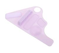 ERINGOGO Silicone Makeup Wrist Strap with Built Brush Storage Washable and Reusable Mixing Palette for Makeup Artists Ergonomic Hand Support Band for Quick Comfortable Application
