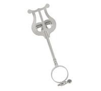 ERINGOGO Silver Clarinet Score Clip Durable Iron Sheet Music Holder Non Slip Music Stand Accessory for Marching Band and Practice