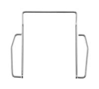 ERINGOGO Silver Metal Microphone Belt Clip with Practical Simple Design, Sturdy Mic Holder for Stage and Public Speaking Accessories