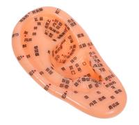 ERINGOGO Simulation Ear Model Acupuncture Points Massage Prop for Ear Treatment and Reflexology Teaching Tool for Education and Clinical Practice