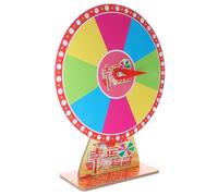 ERINGOGO Slot Rotating Prize Wheel for Party Supplies Lightweight Tabletop Fortune Spin Game Board Portable Carnival Wheel for Family Gatherings and Events
