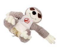 ERINGOGO Sloth Hand Puppet Plush for and Adults Educational Interactive Animal Puppet Grey Soft for Storytelling and Play