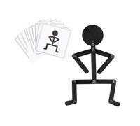 ERINGOGO Small Wooden Figure Puzzle for Early Learning Educational Childrens Puzzle Enhances Creativity Fine Motor Skills Hand Eye Coordination and Problem Solving