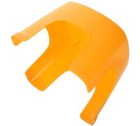 ERINGOGO Small Yellow Plastic Toilet Step Stool for Boys and Girls, Nonslip Bathroom Footstool, One-Step Toddler Foot Stepping Stool for Potty Training and Toilet Assistance