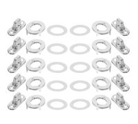 ERINGOGO snap fastening marine fastener 10 Sets Stainless Steel for electronics easy to operate prevents loosening