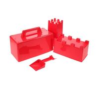 ERINGOGO Snow Brick Mold Set for Snow Sculpting Tools for Building Forts and Sand Castles Creative Winter Play Kit for Boys