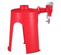 ERINGOGO Soda Drink Dispenser with Faucet and Stable Base Carbonated Beverage Server for Parties and Home Use Versatile Upright Bottle Holder for Freshness Preservation