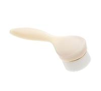 ERINGOGO Soft Bristle Facial Cleaning Brush for Home Use Manual Exfoliating Face Brush for Gentle Makeup Removal and Skin Cleansing Durable and Skin Safe Beauty Tool Beige